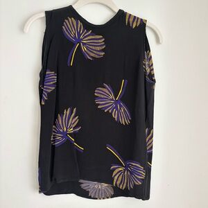 Vintage Printed Blouse